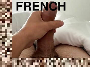 masturbation, amateur, ejaculation-sur-le-corps, française, jeune-18, bite