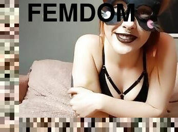 SPH and fem Dom teaser from a sexy redhead slut