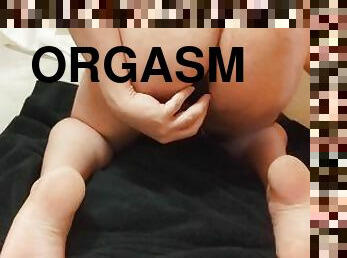 Quick prostate orgasm, hands free, cum