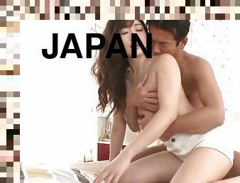 Fucking a Japanese Girl's Hairy Pussy and Cumming in Her Mouth