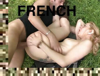 en-plein-air, anal, mature, énorme-bite, française, horny, européenne, blonde, euro, serrée