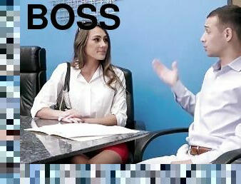 Trickery - Fake Boss Fucks Mackenzie Mace On A Job Interview