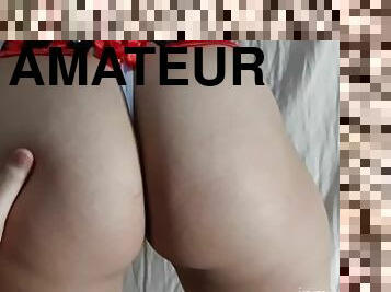 cul, chatte-pussy, amateur, ados, latina, brésil, culotte, lingerie, serrée, bout-a-bout