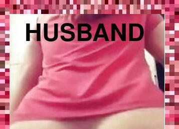 PAWG rides dick while husband record