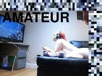 Free Use Slut gets fucked while gaming