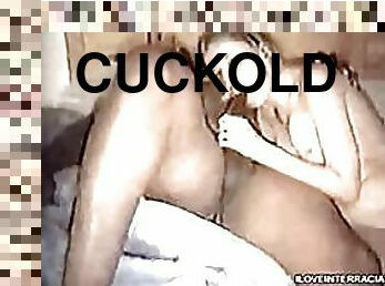 Cuckold Guy Shoots Her Hot Wife Going Interracial On a Big Black Cock