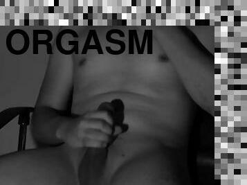 masturbation, orgasme, amateur, ejaculation-sur-le-corps, gay, secousses, ejaculation, horny, solo