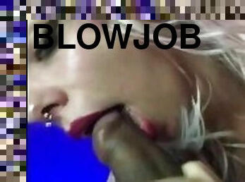 E-Girl giving a sloppy wet blowjob