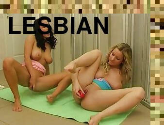 Alysia And Roxana In Hot Teen Lesbian Action