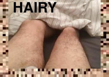 Hair mans legs video