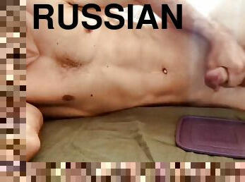 I want you - ASMR Masturbation! Sweet talk from a Russian muscular guy! Male orgasm! Dirty talk
