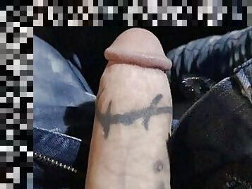 masturbation, en-plein-air, public, amateur, énorme-bite, gay, ejaculation, musclé