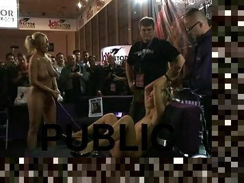 Sex has never been as public as this live show at a convention