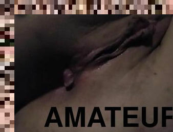 chatte-pussy, amateur, fétiche, solo, gros-plan, trou-du-cul