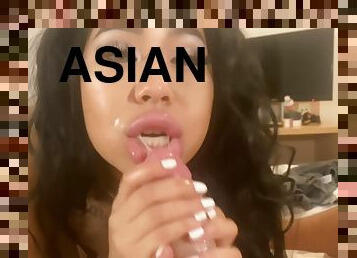 Sexy Asian Whore Loves Sucking Cock -planesgirl