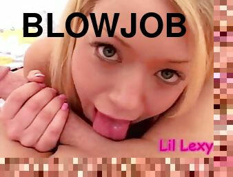 Lil Lexy - Licking And Blowjob A Big Dick
