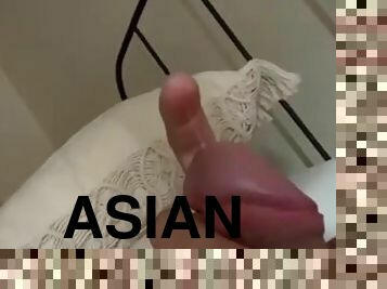 Rubbing Asian Dick till precum x Japanese dick