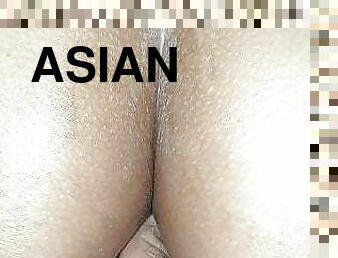 aasialainen, perä, pillu-pussy, vaimo, amatööri, anaali, milf, sormettaminen