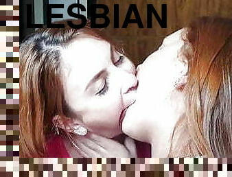 תחת, לסבית-lesbian, לטינית, גינגי, נשיקות, מציצה-sucking