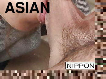 asiatique, étudiante, enseignant, fellation, hardcore, japonais, ejaculation