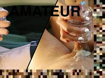 Perfect Handjob and edging Fleshlight cumshot (Amateur handjob by OhMaria)