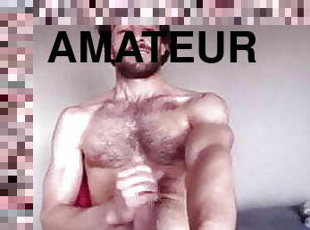 masturbation, amateur, gay, webcam, américaine, musclé, ours