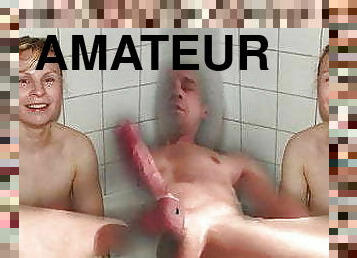 masturbation, amateur, ejaculation-sur-le-corps, énorme-bite, interracial, gay, compilation, couple, secousses, ejaculation