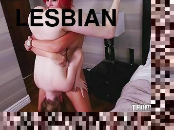 Dirty tongue fucking fun with a lesbian milf