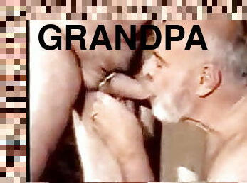 papá, anal, juguete, gay, masaje, pareja, regordeta, regordeta-chubby, papi, abuelo