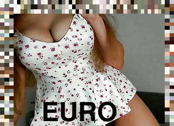 cul, gros-nichons, masturbation, chatte-pussy, butin, européenne, euro, lingerie, serrée, rasé