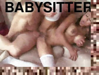 Best adult scene Babysitter hottest show