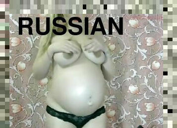 sexy preggo russian