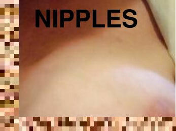 Rubbing titties and nipples