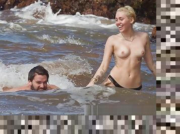 Miley Cyrus Nude Galore