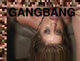 rough gagging gangbang