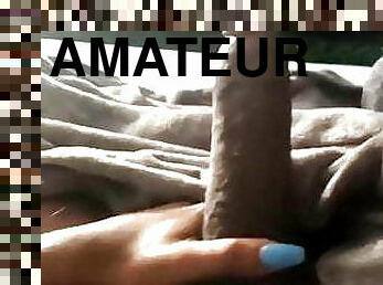 masturbare-masturbation, travestit, amatori, negresa, pula-imensa, negru, solo, pula