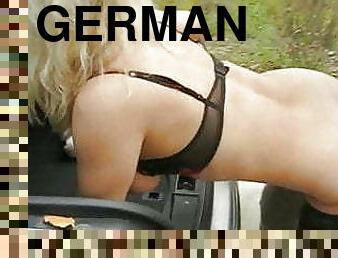 gros-nichons, chatte-pussy, femme, allemand, salope, pute, sucer