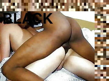 Hot twinks enjoys getting pounded by a bareback black dick