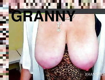 granny, seins-flasques