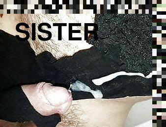 sister wife stocking cummed