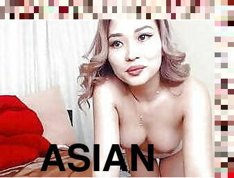 petite asian beauty sensual masturbation