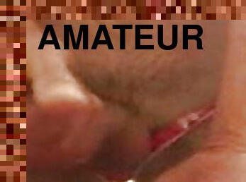 masturbation, amateur, énorme-bite, gay, branlette, plage, secousses, ejaculation