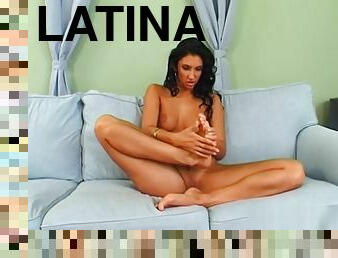 masturbation, latina, fétiche, solo