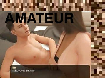 amateur, ados, 3d, érotique