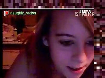 Two Hot Teens Teasing on Webcam