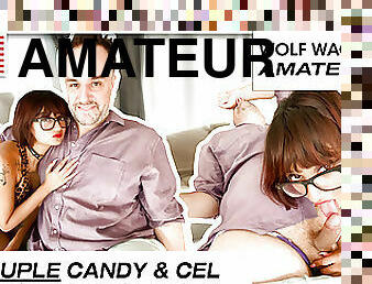 Candy gets dicked down in front of a webcam! WOLF WAGNER