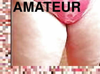 grosse, amateur, française, belle-femme-ronde, joufflue, bikini