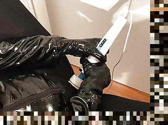 High Heel Boots, PVC Dress, Latex Gloves and Magic Wand