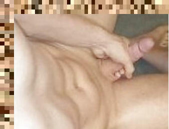 Hot Muscle Man hard Masturbation and loud Moaning.????