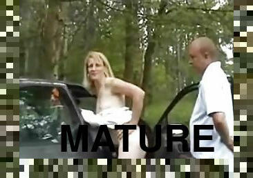 English mature in dogging